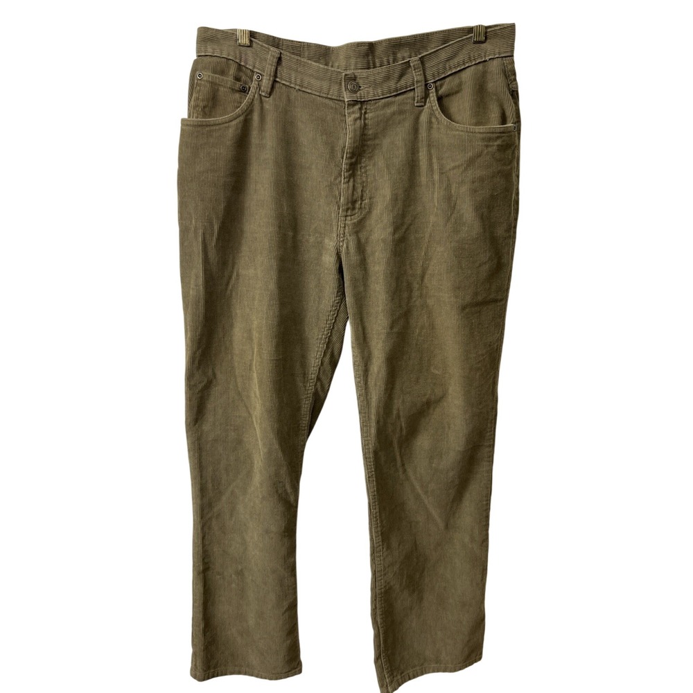 Bills Khakis Mens Corduroy 5-Pocket Pants 35x30 Brown Heavyweight USA Style‎ A41
